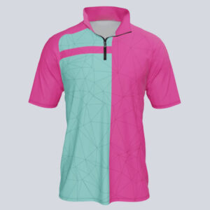 Cyborg Half Sleeve Quarter Zip Tee