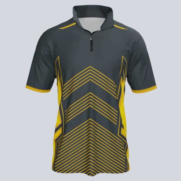 Bombast Half Sleeve Quarter Zip Tee