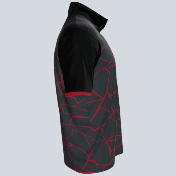 Broken Half Sleeve Quarter Zip Tee - Image 3