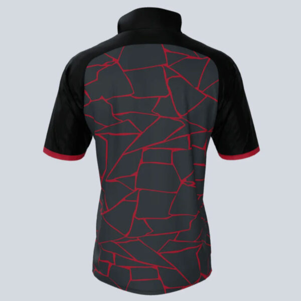 Broken Half Sleeve Quarter Zip Tee - Image 4