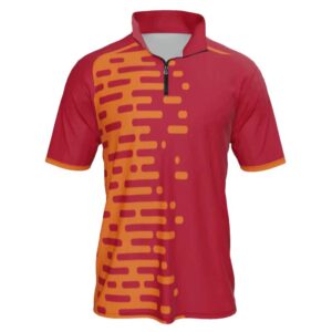Dash Half Sleeve Quarter Zip Tee