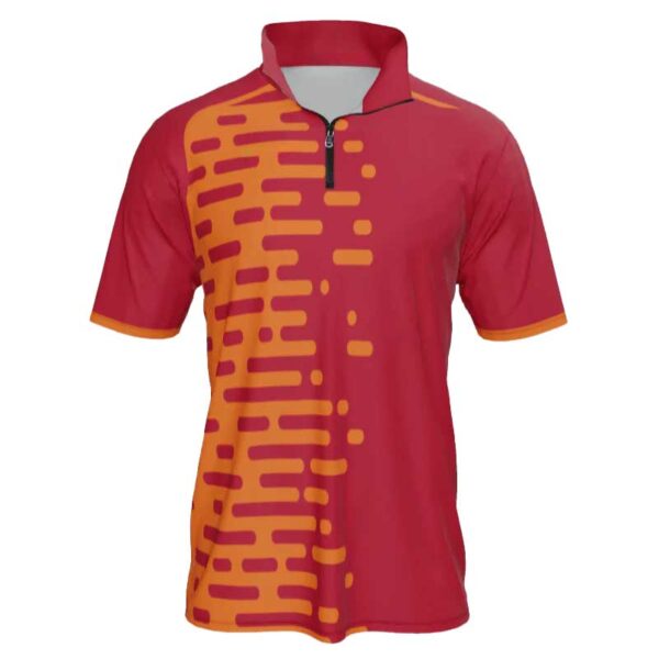 Dash Half Sleeve Quarter Zip Tee