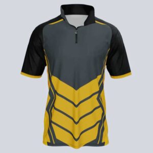 Gamer Half Sleeve Quarter Zip Tee