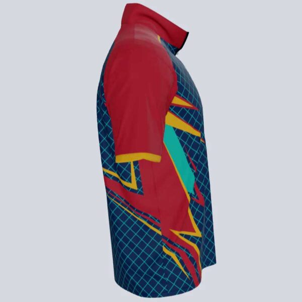 Hawk Half Sleeve Quarter Zip Tee - Image 2
