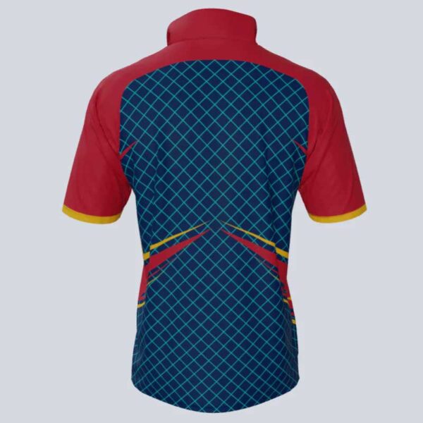 Hawk Half Sleeve Quarter Zip Tee - Image 3