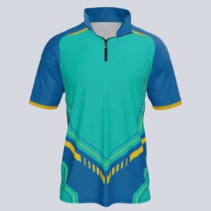 Iconic Half Sleeve Quarter Zip Tee