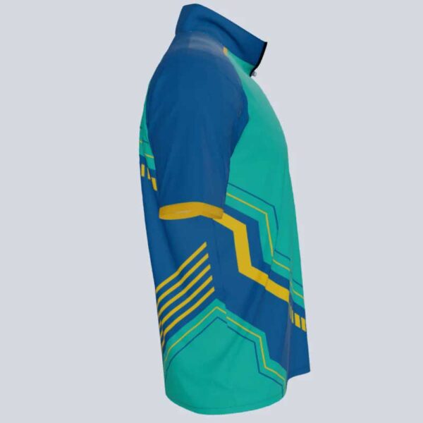 Iconic Half Sleeve Quarter Zip Tee - Image 2