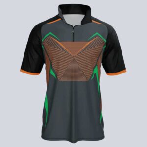 Mantis Half Sleeve Quarter Zip Tee