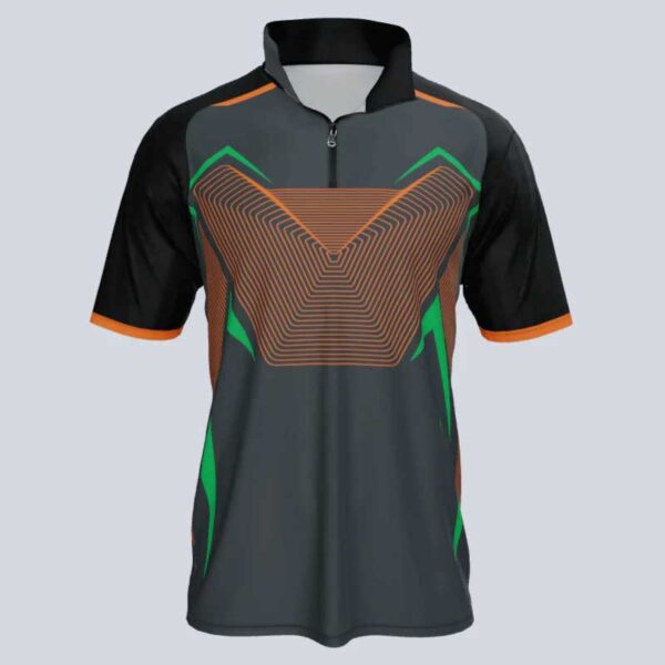 Mantis Half Sleeve Quarter Zip Tee