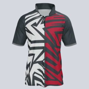 Rage Half Sleeve Quarter Zip Tee