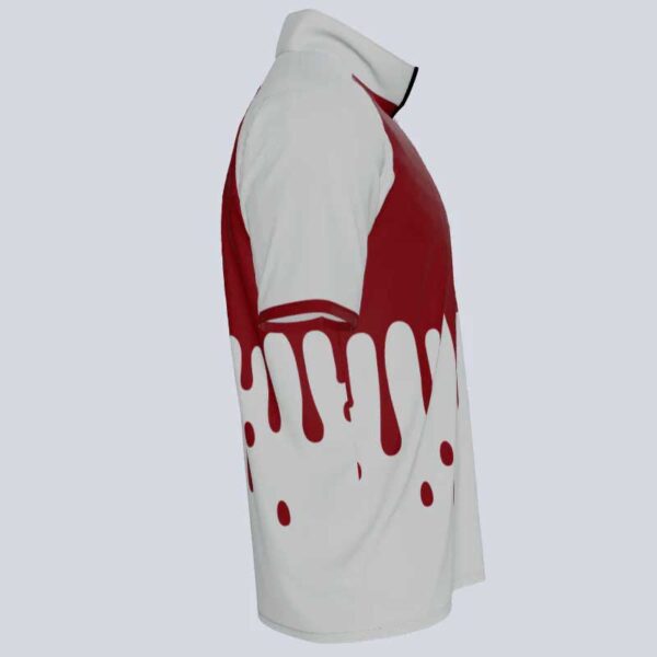 Splash Half Sleeve Quarter Zip Tee - Image 3