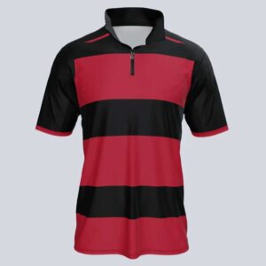Steel Half Sleeve Quarter Zip Tee