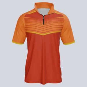 Vortex Half Sleeve Quarter Zip Tee